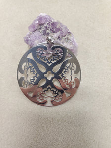 304 STAINLESS STEEL LOTUS PENDANT