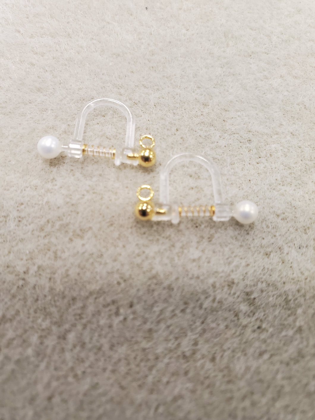 316 STAINLESS EARRING SPRING-ON
