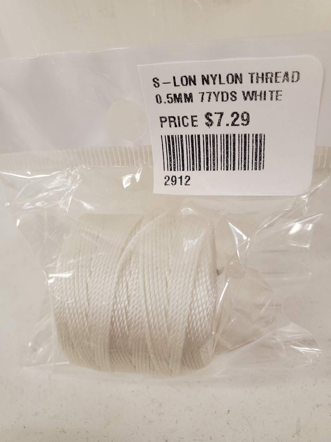 S-LON NYLON THREAD WHITE
