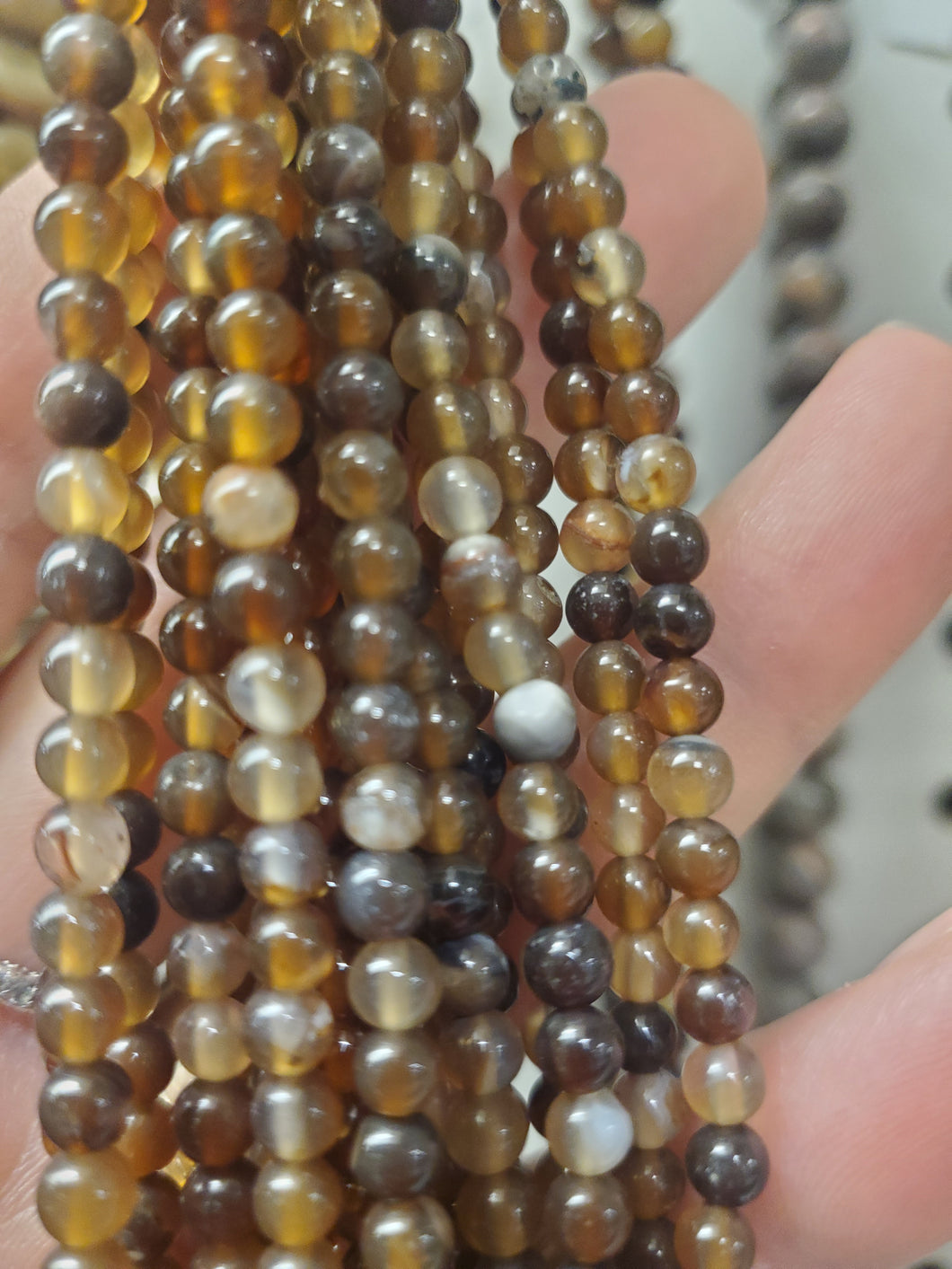 AGATE BROWN 4MM