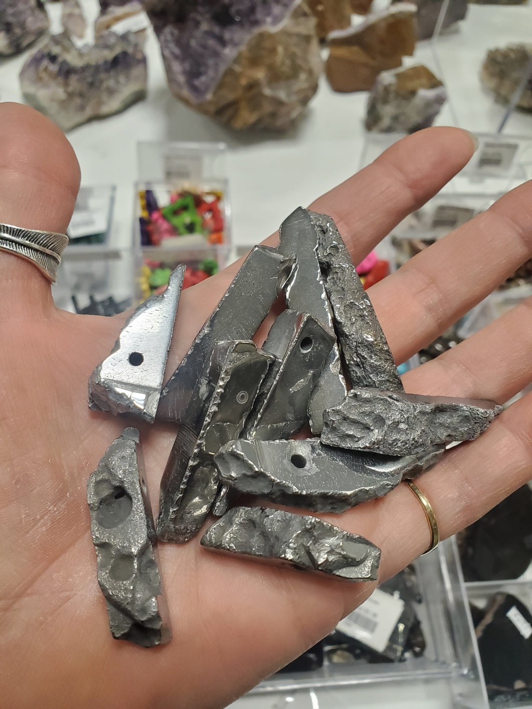 AGATE ELECTROPLATED