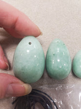 Load image into Gallery viewer, AMAZONITE YONI EGG SET
