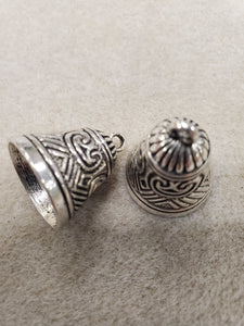 BELL END CAP PEWTER