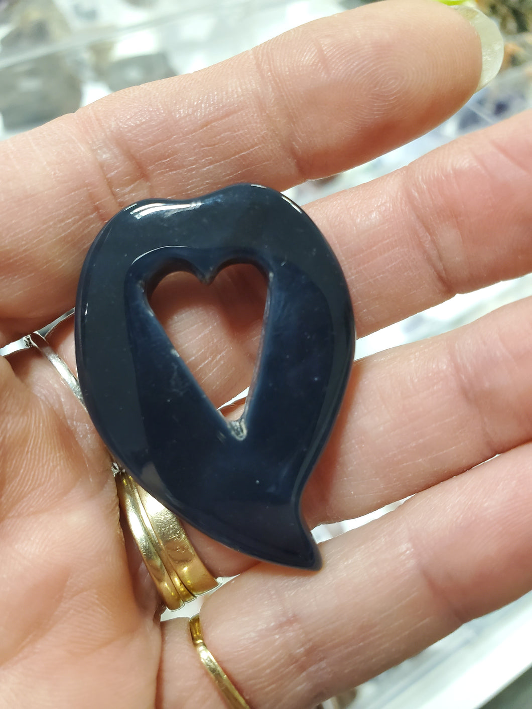 BLACK AGATE PENDANT