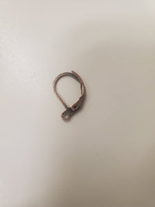 BRASS LEVERBACK EARRING