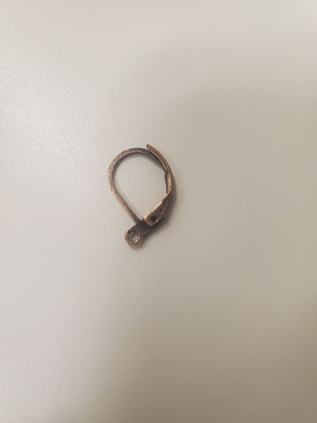 BRASS LEVERBACK EARRING