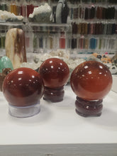 Load image into Gallery viewer, CARNELIAN SPHERE
