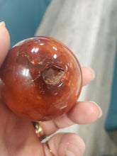 Load image into Gallery viewer, CARNELIAN SPHERE
