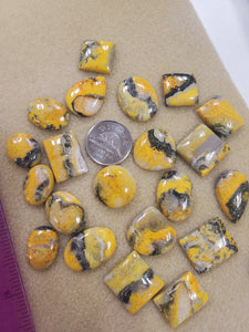 CABOCHON BUMBLEBEE JASPER