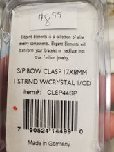 Load image into Gallery viewer, BOX CLASP /W RHINESTONES

