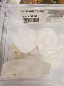 CLEAR QUARTZ CHUNK