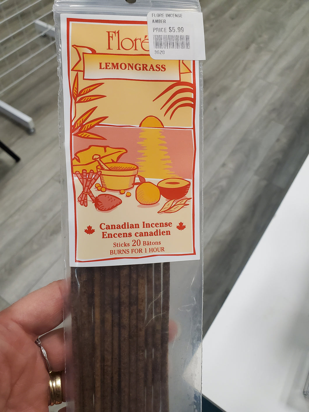 FLORE INCENSE LEMONGRASS