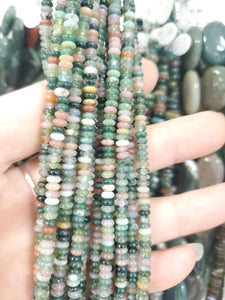 INDIAN AGATE RONDELLE