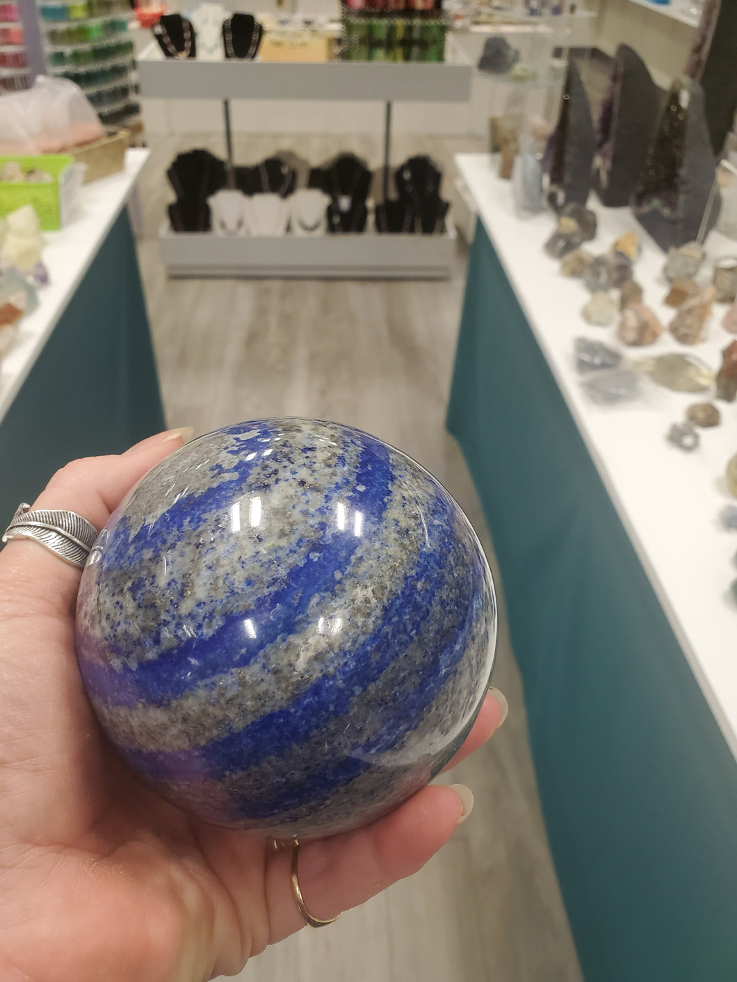 LAPIS LAZULI SPHERE