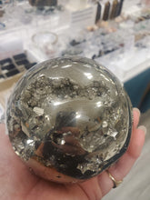 Load image into Gallery viewer, PYRITE SPHERE
