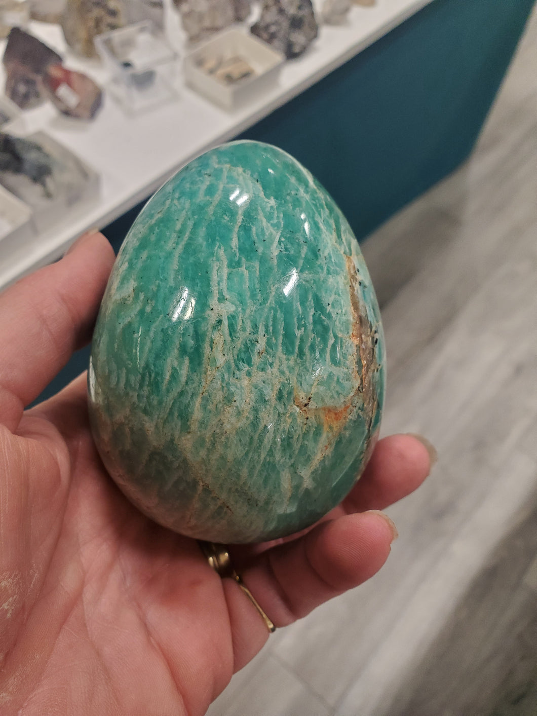 AMAZONITE EGG