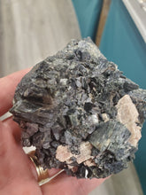 Load image into Gallery viewer, ACTINOLITE, CALCITE
