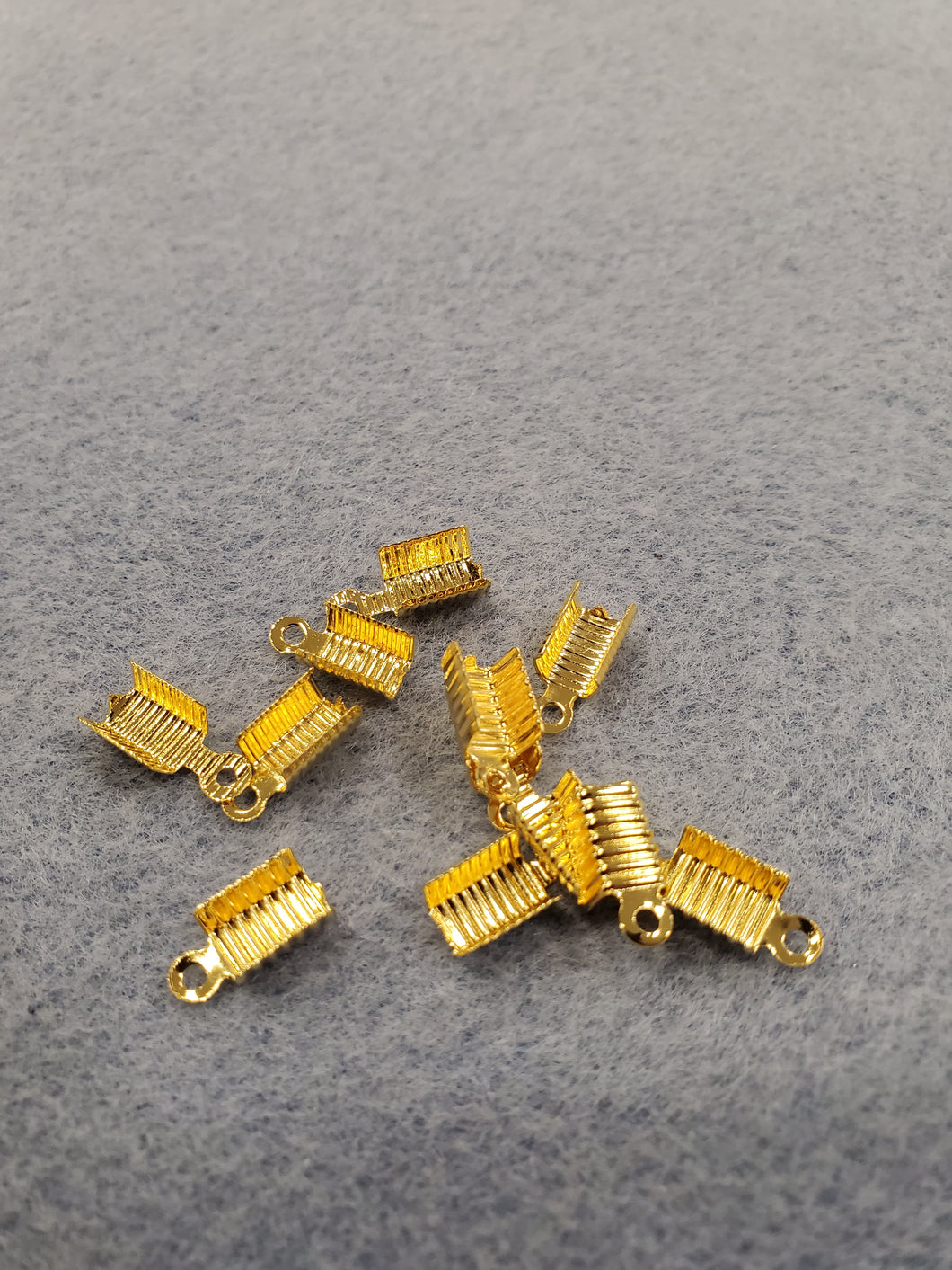BRASS FOLDING CRIMP END