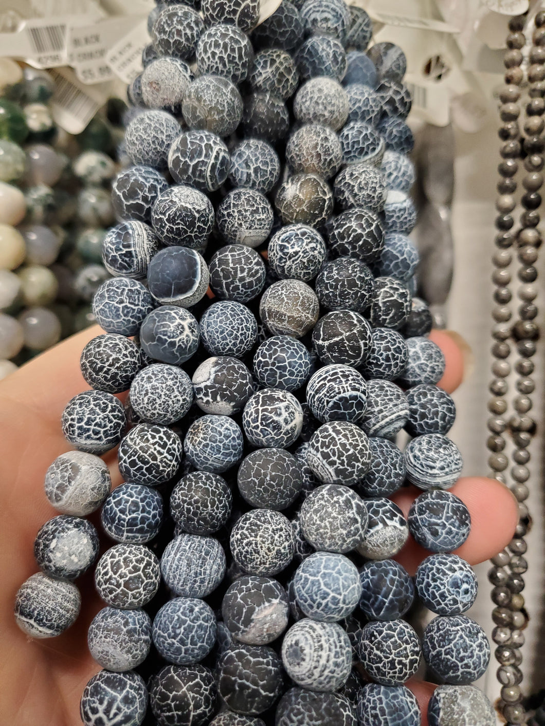 CRACKLE AGATE 10MM