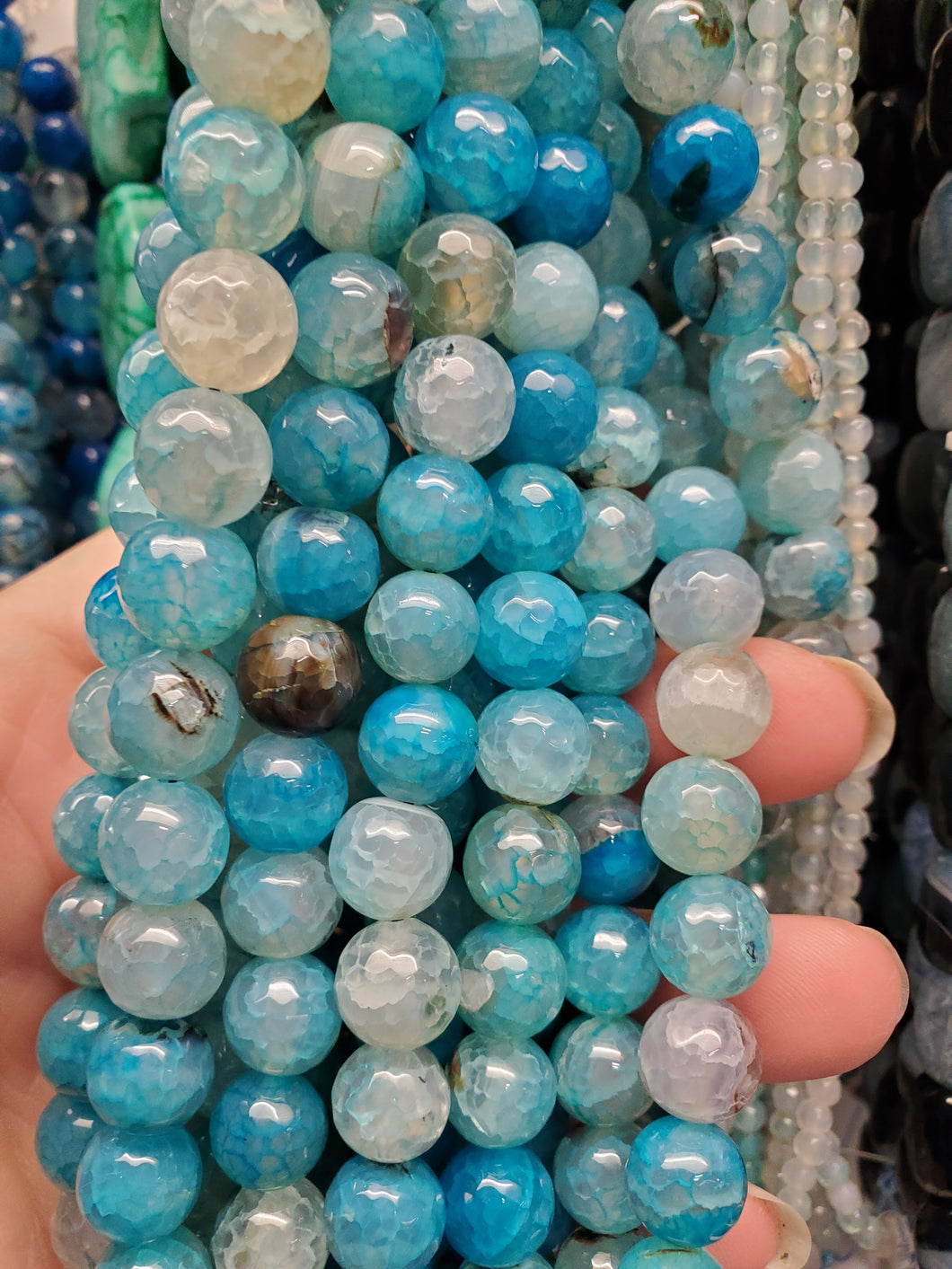 CRACKLE AGATE 10MM