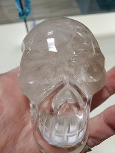 CLEAR QUARTZ SKULL