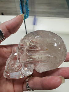CLEAR QUARTZ SKULL