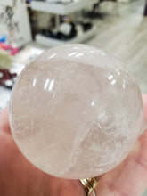 Load image into Gallery viewer, CLEAR QUARTZ SPHERE
