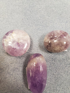 AMETHYST GALLET/PALM STONE