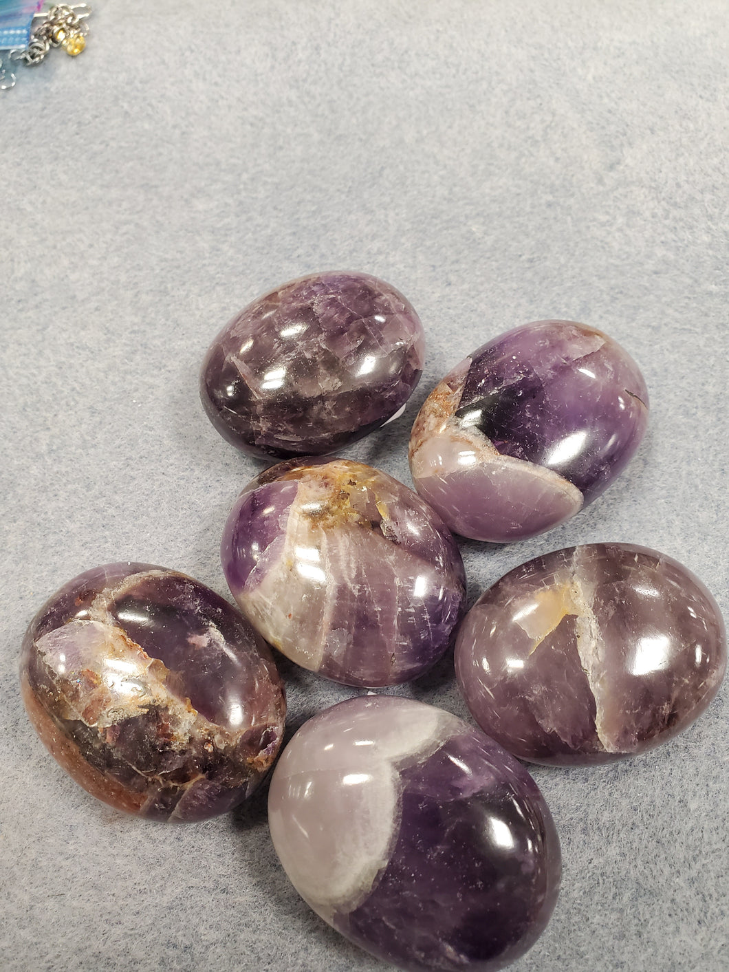 AMETHYST CHEVRON GALLET/PALM STONE