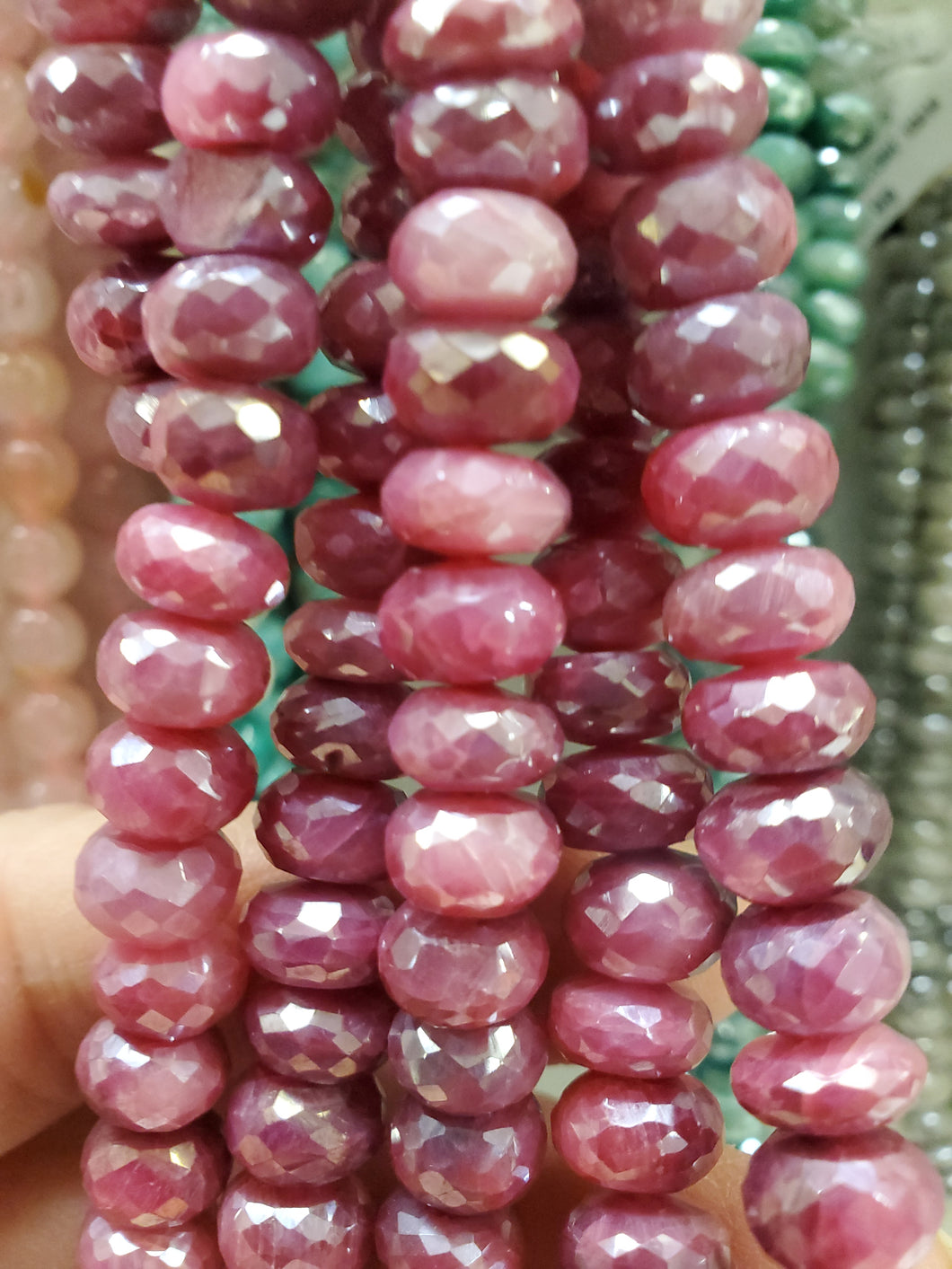 MOONSTONE FACETED 10X6MM