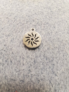 304 STAINLESS SUN CHARM