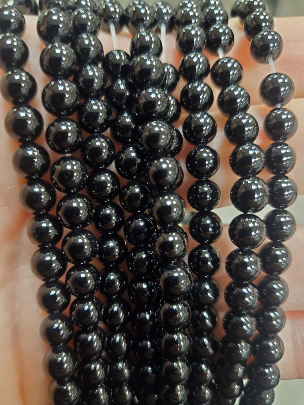 AGATE 6MM BLACK