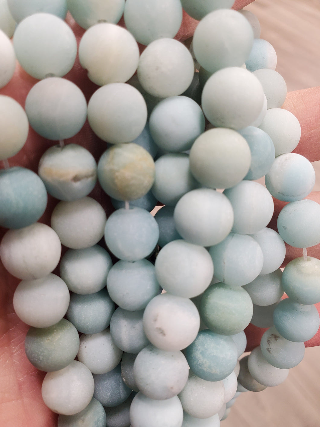 AMAZONITE BLUE FROSTED