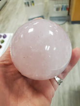 Load image into Gallery viewer, ROSE QUARTZ SPHERE
