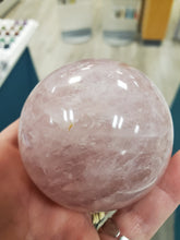 Load image into Gallery viewer, ROSE QUARTZ SPHERE
