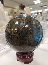 Load image into Gallery viewer, LABRADORITE SPHERE
