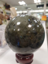 Load image into Gallery viewer, LABRADORITE SPHERE
