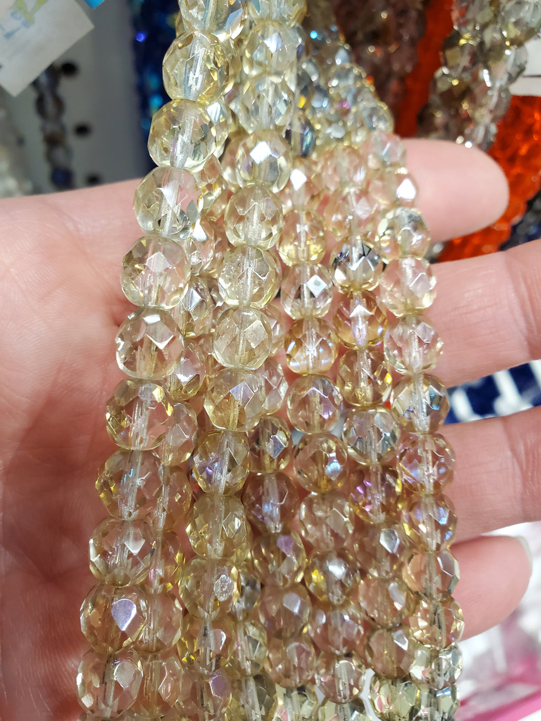 CZECH F/P CRYSTAL 8MM
