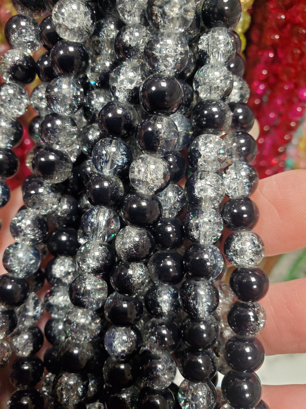 CRACKLE GLASS 8MM