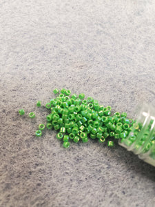 MIYUKI DELICA 11/0 GREEN OP AB 0163