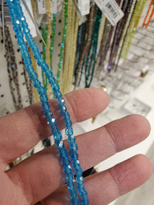 CZECH FIRE POLISHED CRYSTAL 4MM