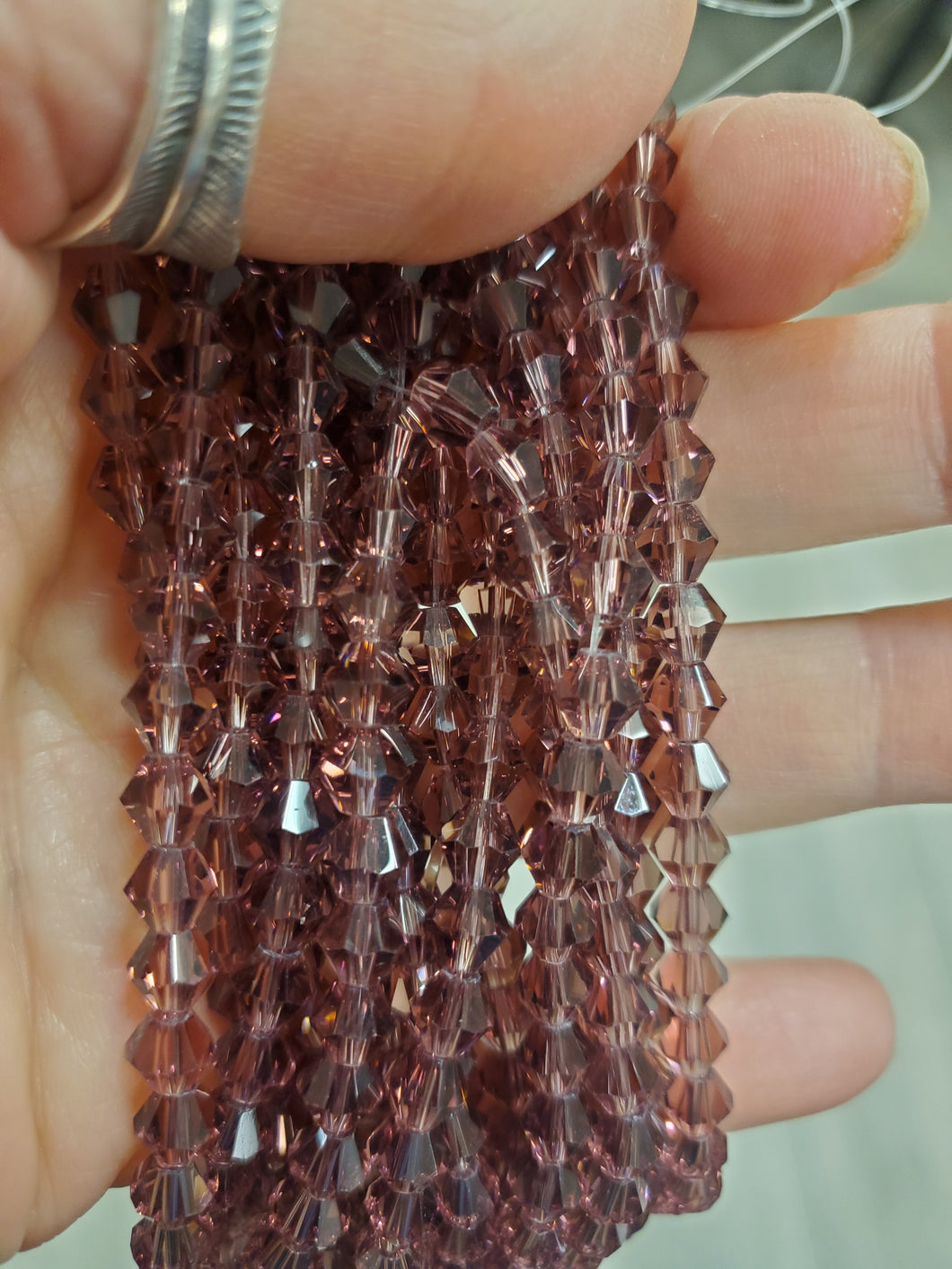 CRYSTAL BICONE 6MM