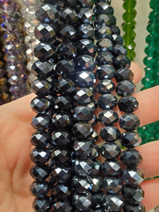 CRYSTAL FACETED 8X10MM