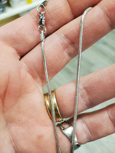 304 STAINLESS SNAKE CHAIN NECKLACE