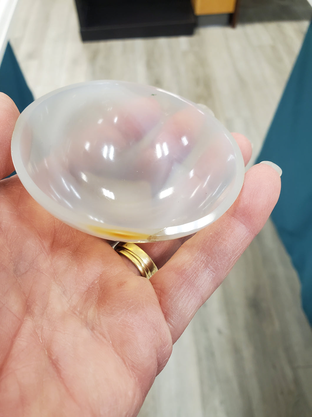 GREY AGATE BOWL