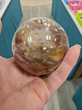 Load image into Gallery viewer, PETRIFIED WOOD SPHERE
