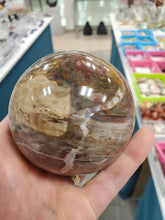 Load image into Gallery viewer, PETRIFIED WOOD SPHERE
