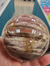Load image into Gallery viewer, PETRIFIED WOOD SPHERE
