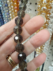 GLASS FACETED 12MM