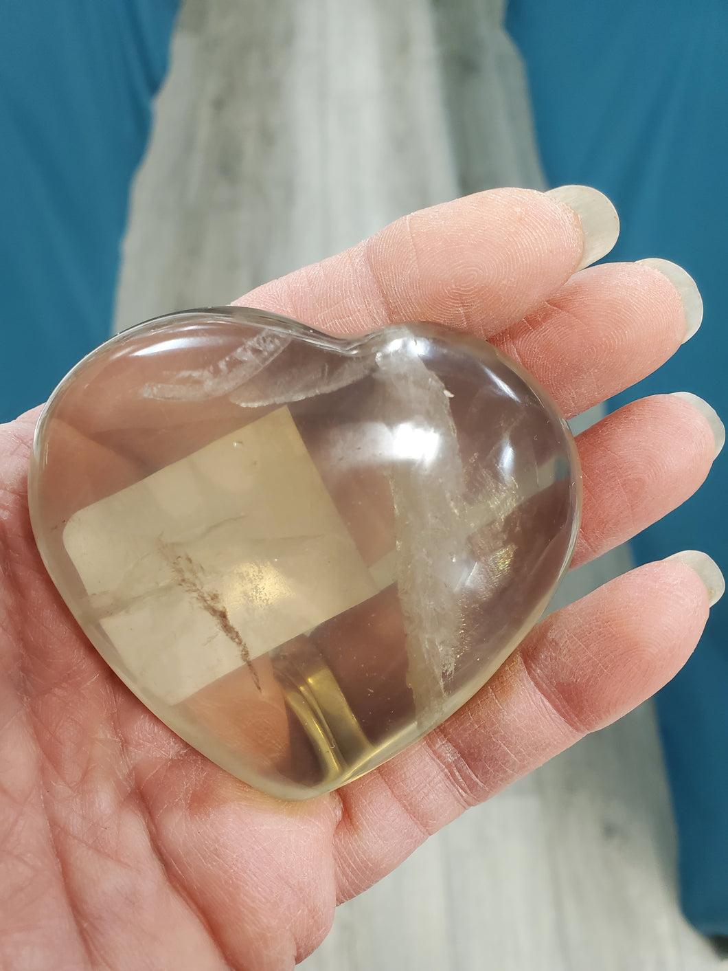 GIRASOL QUARTZ HEART